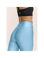 Dámské tréninkové legíny CASALL Overlap High Waist Tights, modrá barva