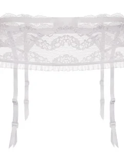 Podvazkový pás Lilly bílá - Julimex