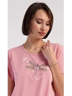 Dámské domácí šaty s krátkým rukávem Vanda