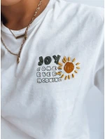 Klasické dámské tričko EVERY MORNING ecru FashionStreet RY2274