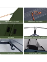 Turistický stan Naturehike NH18A095-D - lesní zelená Turistický stan Naturehike NH18A095-D - lesní zelená