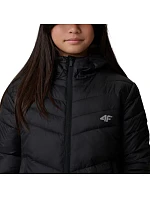 Dívčí bunda 4F F0739 tmavě černá 4FJWSS26TDJAF0739 20S