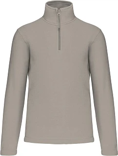 Kariban K 912 Mikrofleecová mikina s 1/4 zipem "Enzo" 20.K912 beige