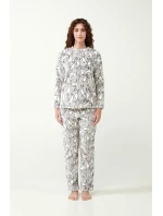 Vamp - Fleecové pyžamo s potiskem králíčka 21464 - Vamp
