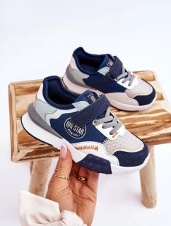 Dětské tenisky Memory Foam System Big Star LL374225 Námořnická modrá