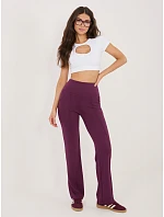 Tepláky RV DR A1289.01 tmavě fialové