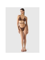 Dámský horní díl plavek 4F 4FWSS24UBKTF041-81S Hnědý Dámský horní díl plavek 4F 4FWSS24UBKTF041-81S Hnědý