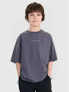 Chlapecké tričko oversize s potiskem 4F 4FJWSS25TTSHM1879-22S