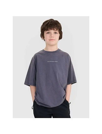 Chlapecké tričko oversize s potiskem 4F 4FJWSS25TTSHM1879-22S Chlapecké tričko oversize s potiskem 4F 4FJWSS25TTSHM1879-22S