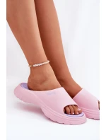 Dámské Pěnové Sandály Big Star RR274A587 Růžové