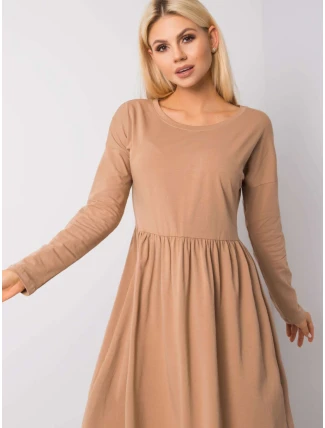 Šaty RV SK 5889.41P velbloud Šaty RV SK 5889.41P velbloud