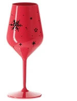 ZIMĚNKA - červený nerozbitný pohár na víno 470 ml ZIMĚNKA - červený nerozbitný pohár na víno 470 ml