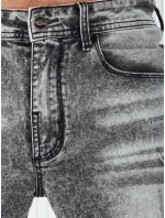 Pánské džínové kalhoty šedé FashionStreet UX4133