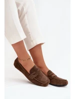 Loafersy Mokasyny Dámské Ploché Tmavě Zelené Soreline Loafersy Mokasyny Dámské Ploché Tmavě Zelené Soreline