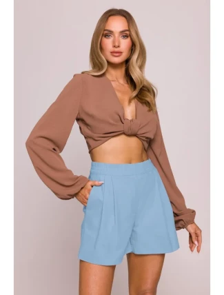 M860 Džínové šortky - světle modré