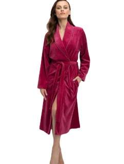 Dámský župan Luna 371 Velour 4XL