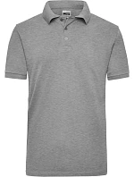 Daiber JN 801 Pánské pracovní piqué polo z těžké bavlny 02.0801 grey heather Daiber JN 801 Pánské pracovní piqué polo z těžké bavlny 02.0801 grey heather