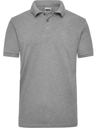 Daiber JN 801 Pánské pracovní piqué polo z těžké bavlny 02.0801 grey heather Daiber JN 801 Pánské pracovní piqué polo z těžké bavlny 02.0801 grey heather