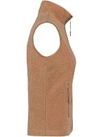 Kariban K 906 Dámská mikrofleecová vesta "Melodie" 20.K906 camel heather Kariban K 906 Dámská mikrofleecová vesta "Melodie" 20.K906 camel heather