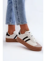 Dámské tenisky na platformě Bílé Egelia