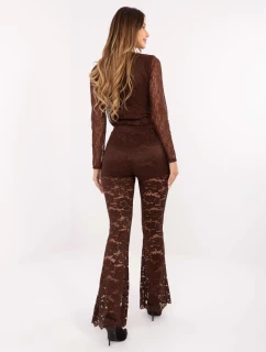 Kalhoty MI SP K69 3.21P hnědé