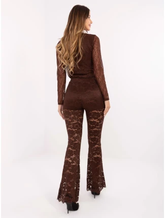 Kalhoty MI SP K69 3.21P hnědé