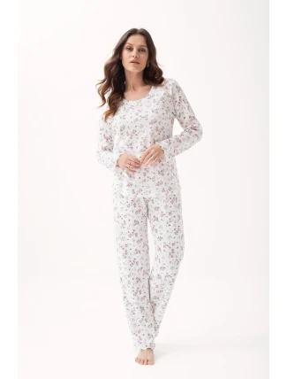 Pyžamo Luna 691/24 long/r 3XL Z24/25 dámské