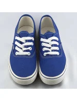 Dámské šněrovací tenisky v chrpové barvě (A8865) Dámské šněrovací tenisky v chrpové barvě (A8865)