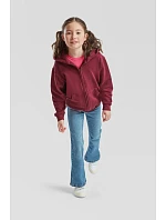 Fruit of the Loom Classic Kids Sweat Jacket Dětská mikina s kapucí 16.2045 burgundy Fruit of the Loom Classic Kids Sweat Jacket Dětská mikina s kapucí 16.2045 burgundy