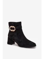 Boty na podpatku  model 222523 Step in style