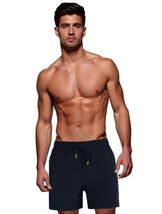 Pánské tmavě modré šortky FashionStreet SX2535