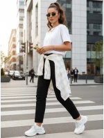 Dámské džíny mom fit s vysokým pasem černé FashionStreet UY2876 Dámské džíny mom fit s vysokým pasem černé FashionStreet UY2876