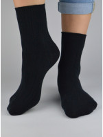 Dámské ponožky Noviti SB051 Široké žebrování 35-42