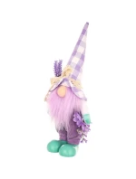 GNOM GHOST 25CM S LAWENDA BOY SPRING DECORATION dětské
