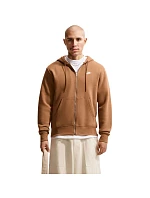 Pánská mikina Nike Club BB FZ Hoodie světle hnědá FN3861 270 Pánská mikina Nike Club BB FZ Hoodie světle hnědá FN3861 270