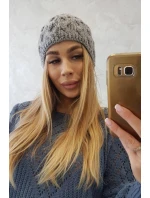 Fleecová čepice Teresa K285 tmavě šedá Fleecová čepice Teresa K285 tmavě šedá