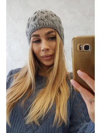Fleecová čepice Teresa K285 tmavě šedá Fleecová čepice Teresa K285 tmavě šedá