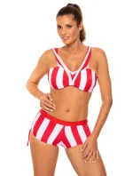 Plavky Fifi M-657 červeno-bílé - Marko Plavky Fifi M-657 červeno-bílé - Marko