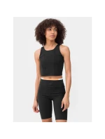 Dámské tréninkové tričko s crop topem 4F