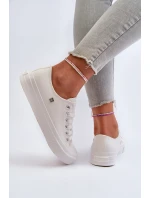 Klasické Dámské Tenisky Big Star NN274285 Bílé