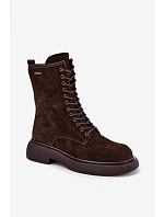 Šněrovací kotníkové boty model 231759 Step in style