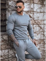 FashionStreet antracitová pánská tepláková souprava AX0731