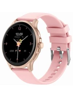 Dámské chytré hodinky GRAVITY GT12-3 Pink Silicone Strap + Rose Gold Bracelet Dámské chytré hodinky GRAVITY GT12-3 Pink Silicone Strap + Rose Gold Bracelet