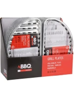 HLINÍKOVÉ GRILOVACÍ TÁCKY POLOVIČNÍ 4KS