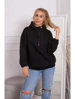 Mikina s kapucí černá Mikina s kapucí černá