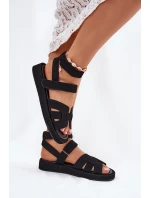 Dámské Sandály S Suchými Zipy Černé Uvissa Dámské Sandály S Suchými Zipy Černé Uvissa