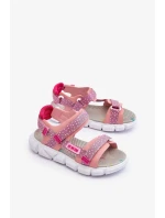 Dětské Sandály Na Zip Big Star Růžové Dětské Sandály Na Zip Big Star Růžové