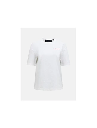 Mikina PEAK PERFORMANCE W Graphic Tee, červená