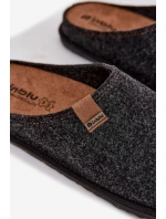 Pánské domácí pantofle preventivní Inblu SI000025 tmavě šedé Pánské domácí pantofle preventivní Inblu SI000025 tmavě šedé