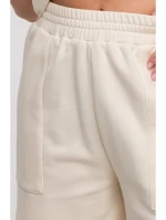 B295 Šortky s kapsami - vanilka